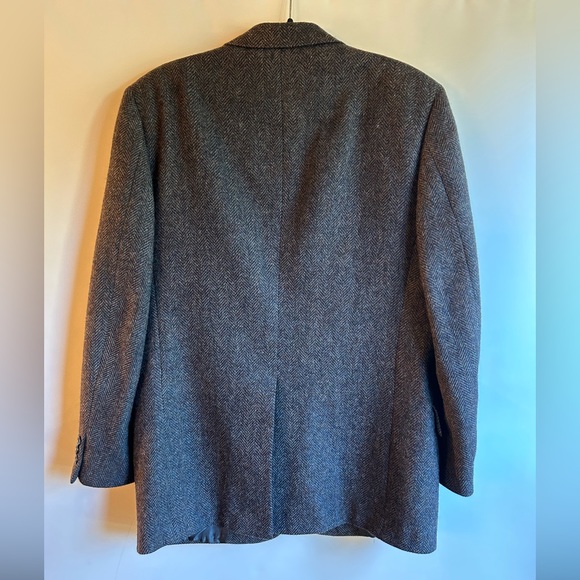 CHRISTIAN DIOR MONSIEUR VINTAGE MENS TWEED GREY MIX BLAZER/JACKET PURE WOOL - Picture 9 of 11